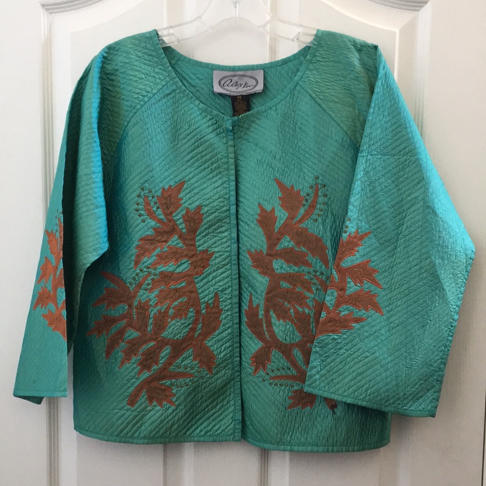 FINAL MARKDOWN Ladies’ Alex Ku Asian-inspired Emb. Jacket (PS)